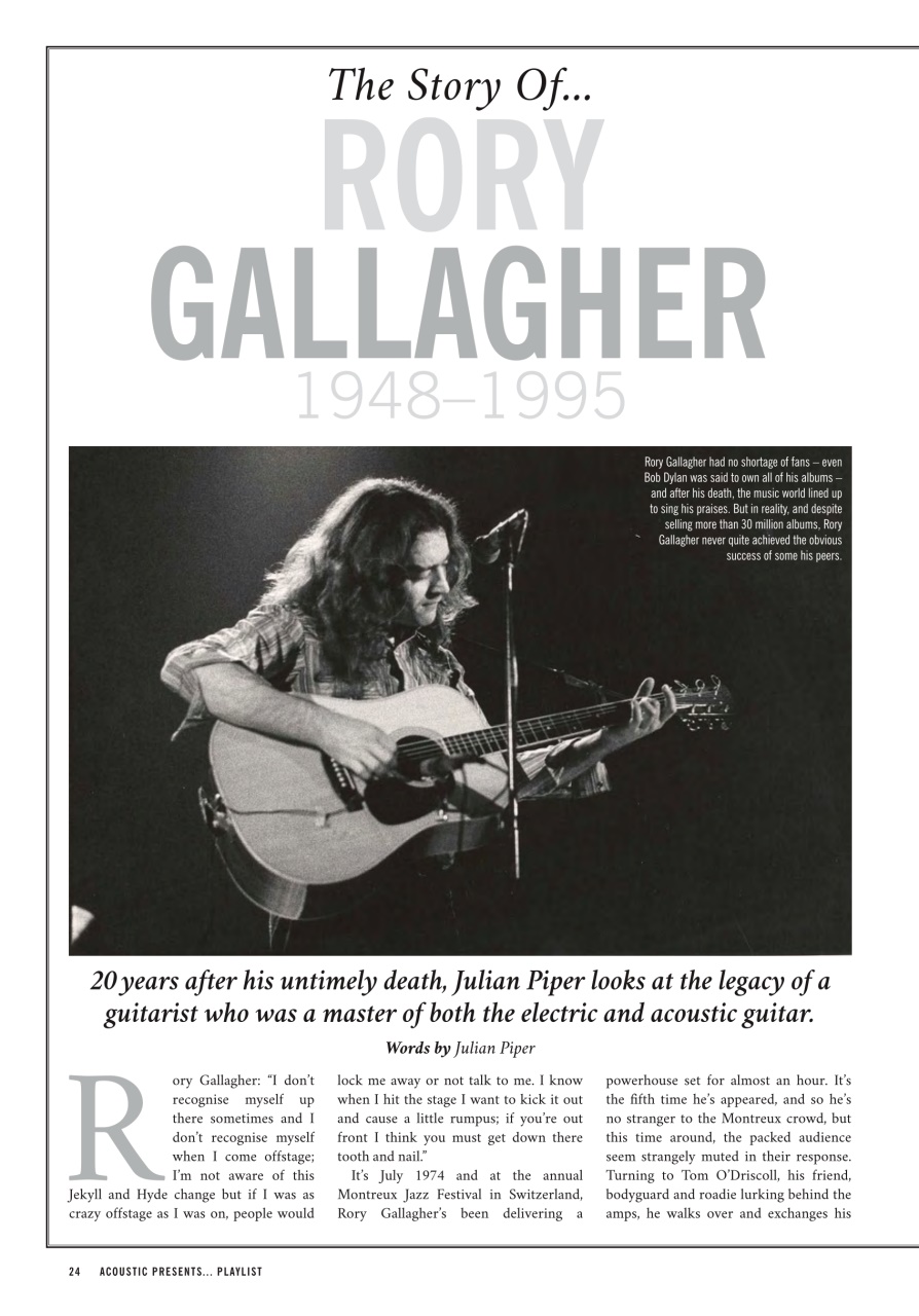 Acoustic Preview Pages