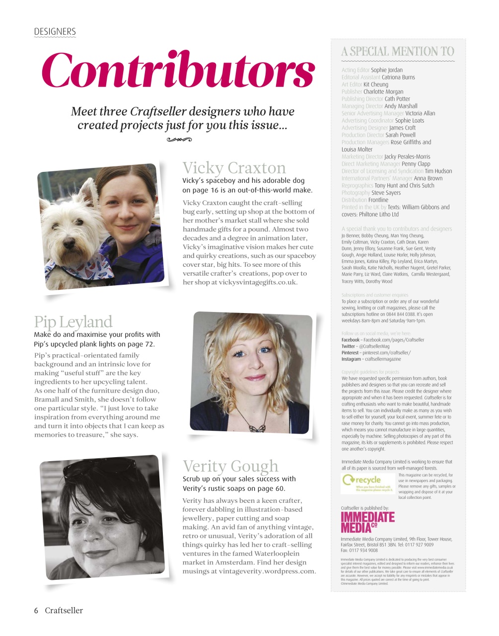 Craftseller Preview Pages