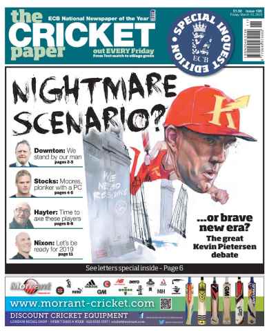 The Cricket Paper issue 13th March 2015
