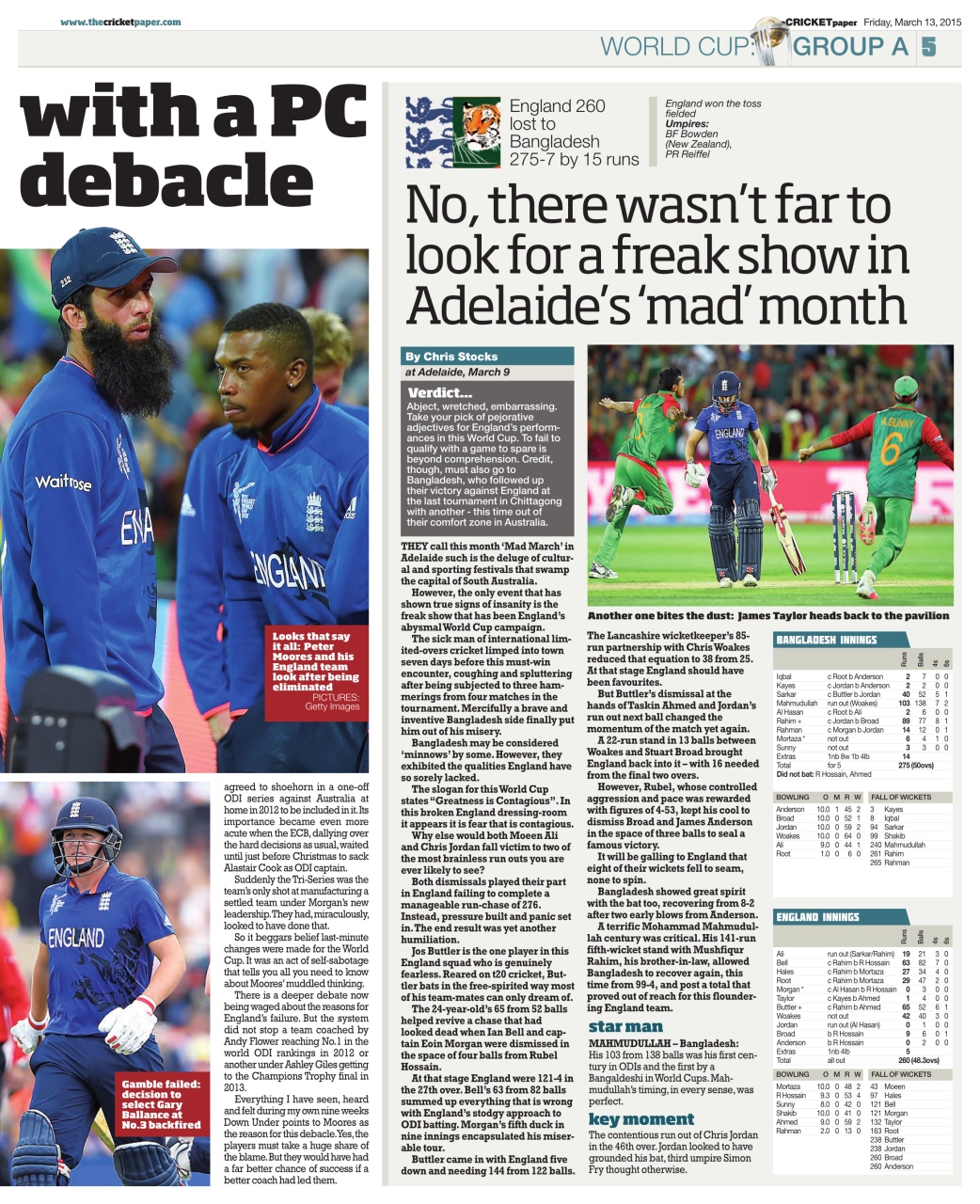 The Cricket Paper Preview Pages