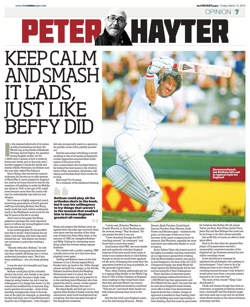 The Cricket Paper Preview Pages