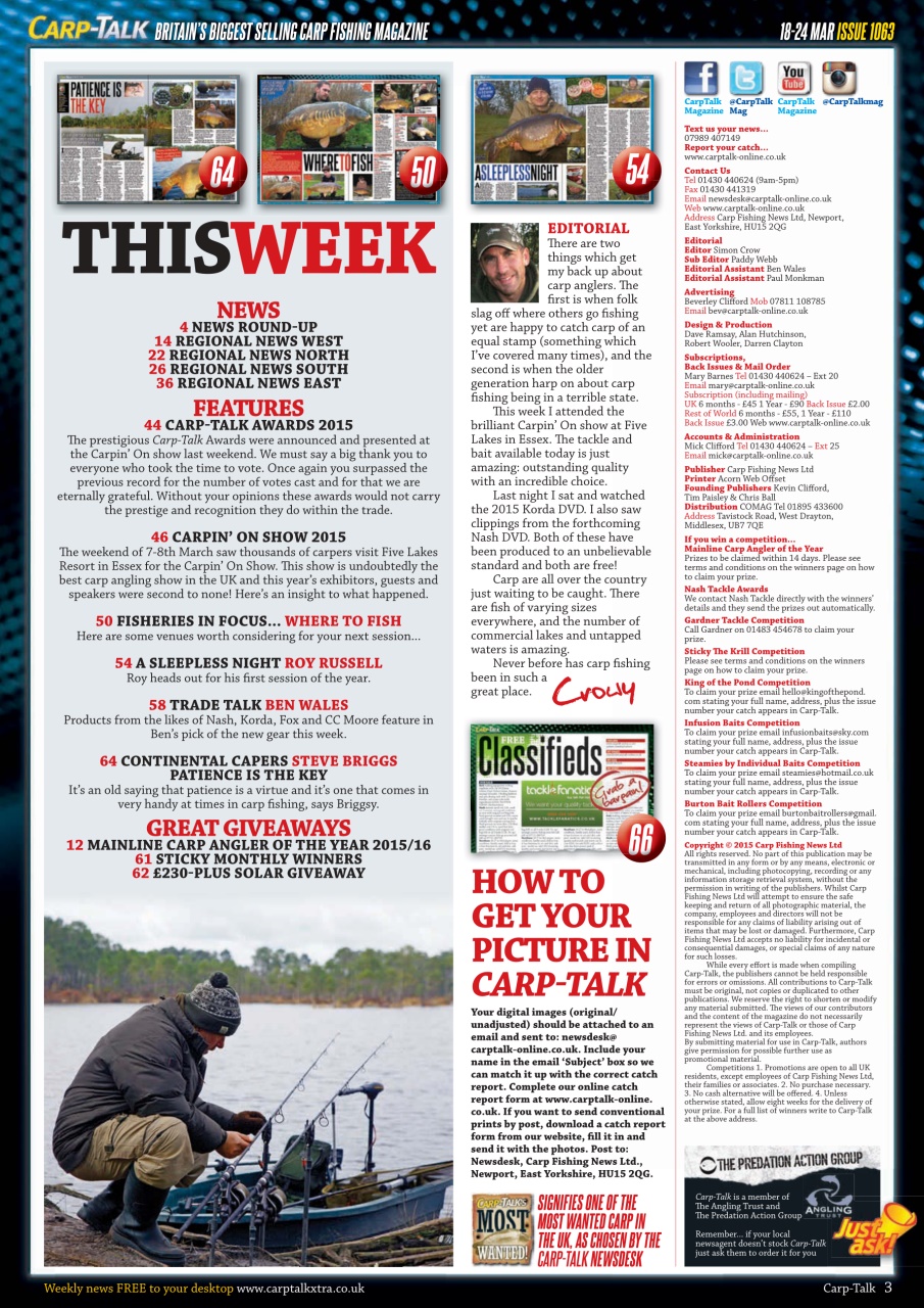 Carp-Talk Preview Pages