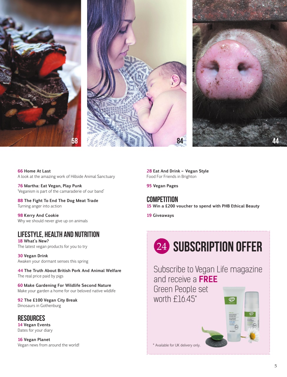 Vegan Life Preview Pages