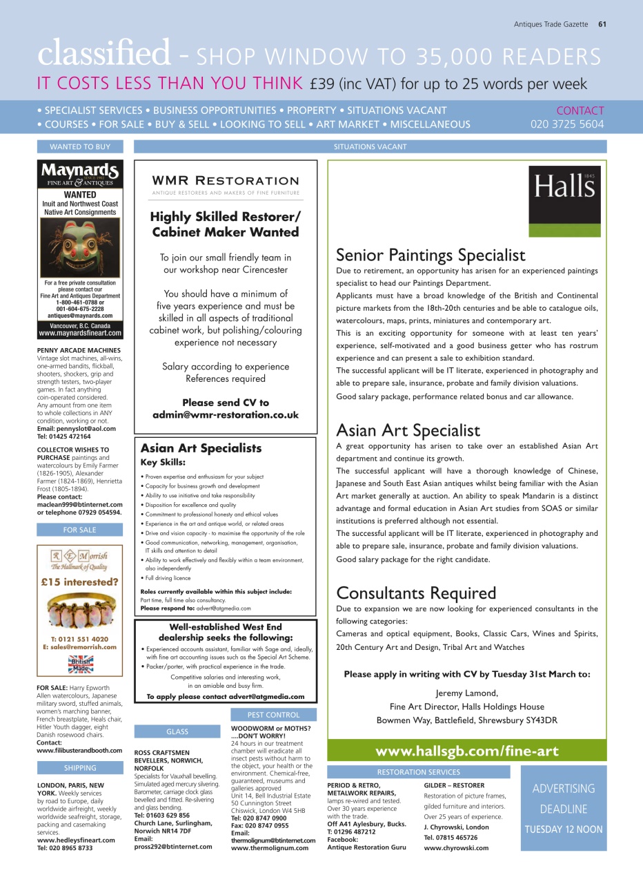 Antiques Trade Gazette Preview Pages