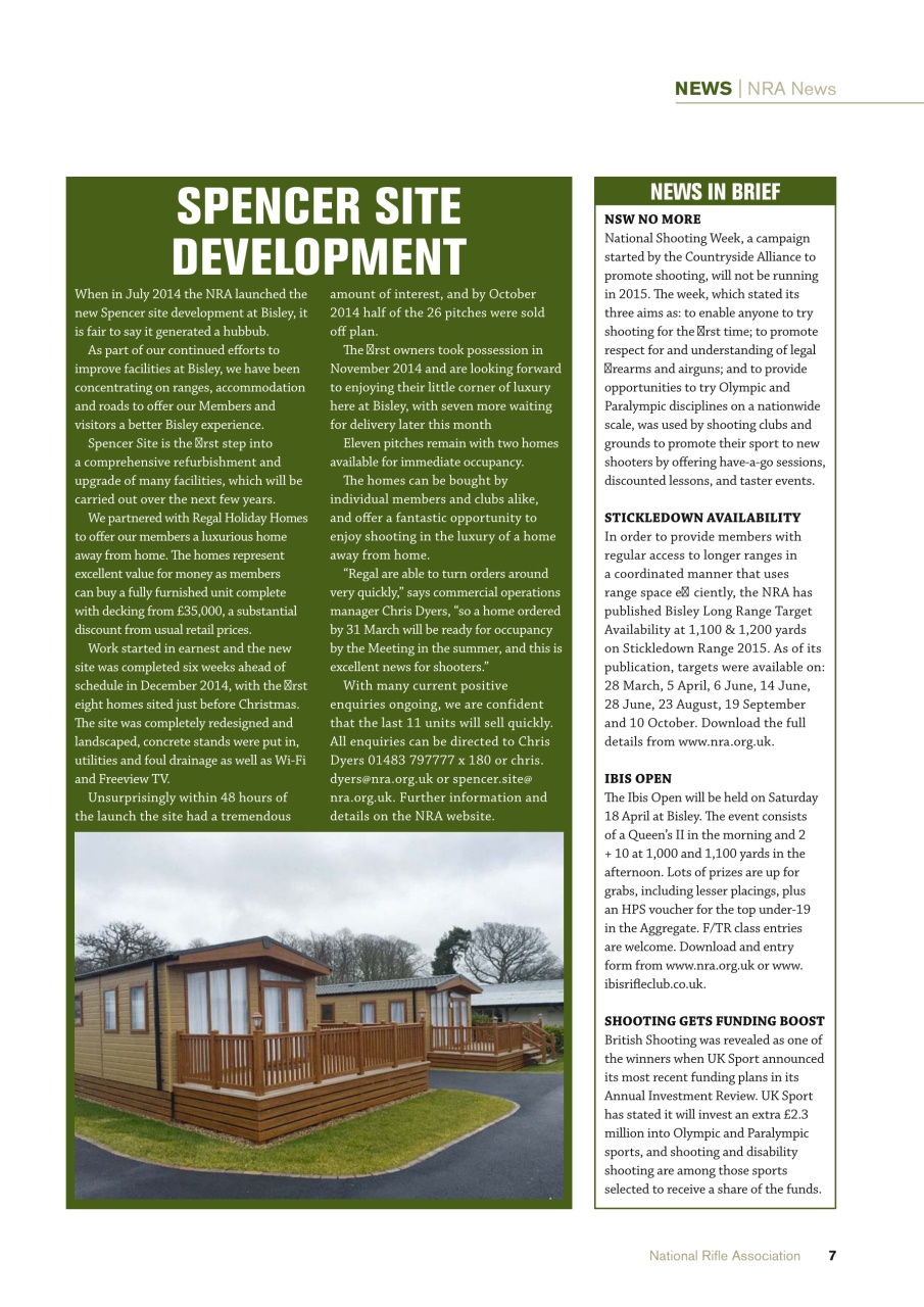 National Rifle Association Journal Preview Pages