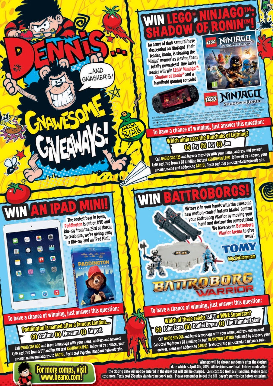 Beano Preview Pages