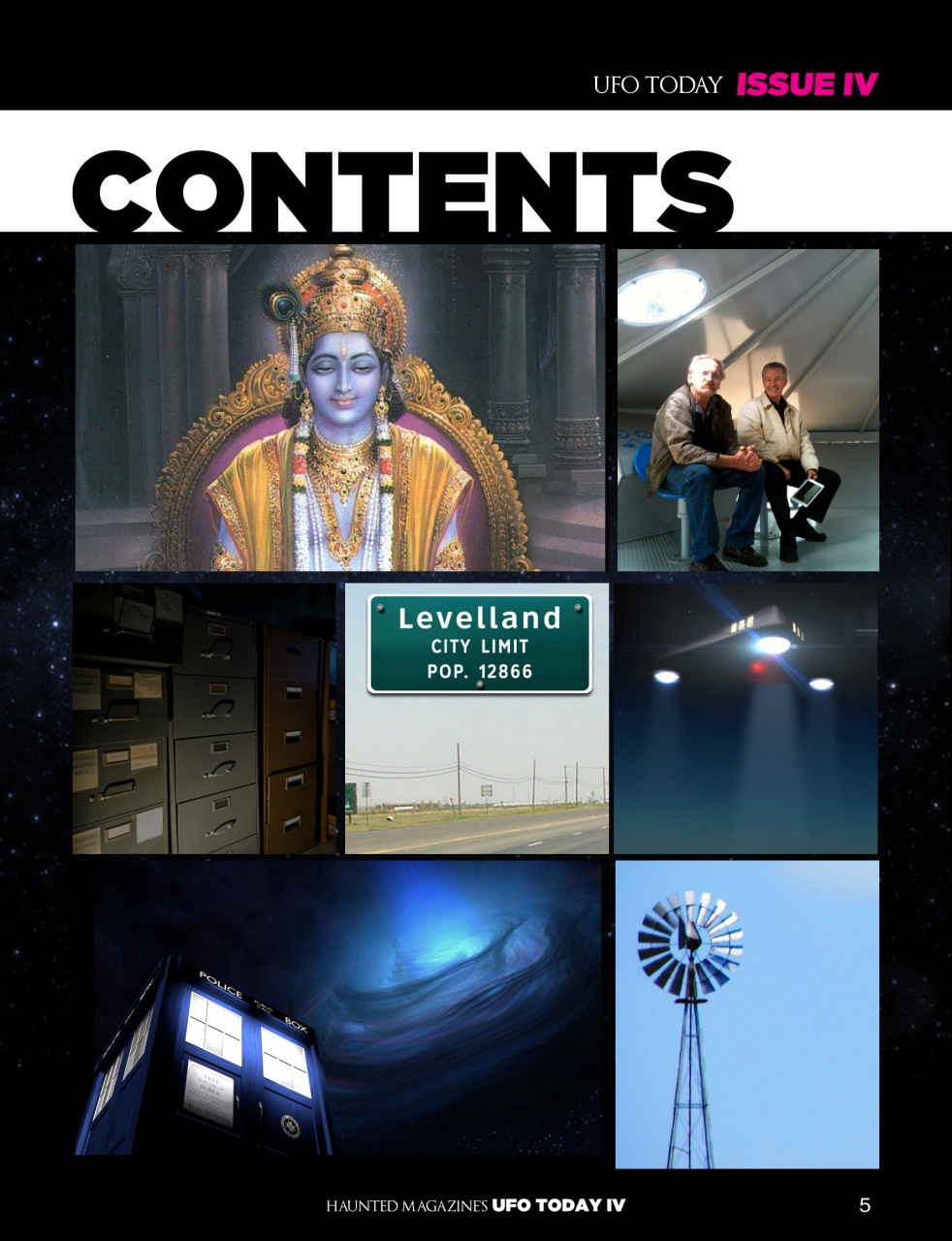 Haunted Magazine Preview Pages