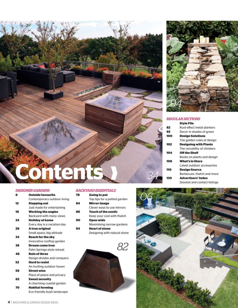 Backyard & Outdoor Living Preview Pages