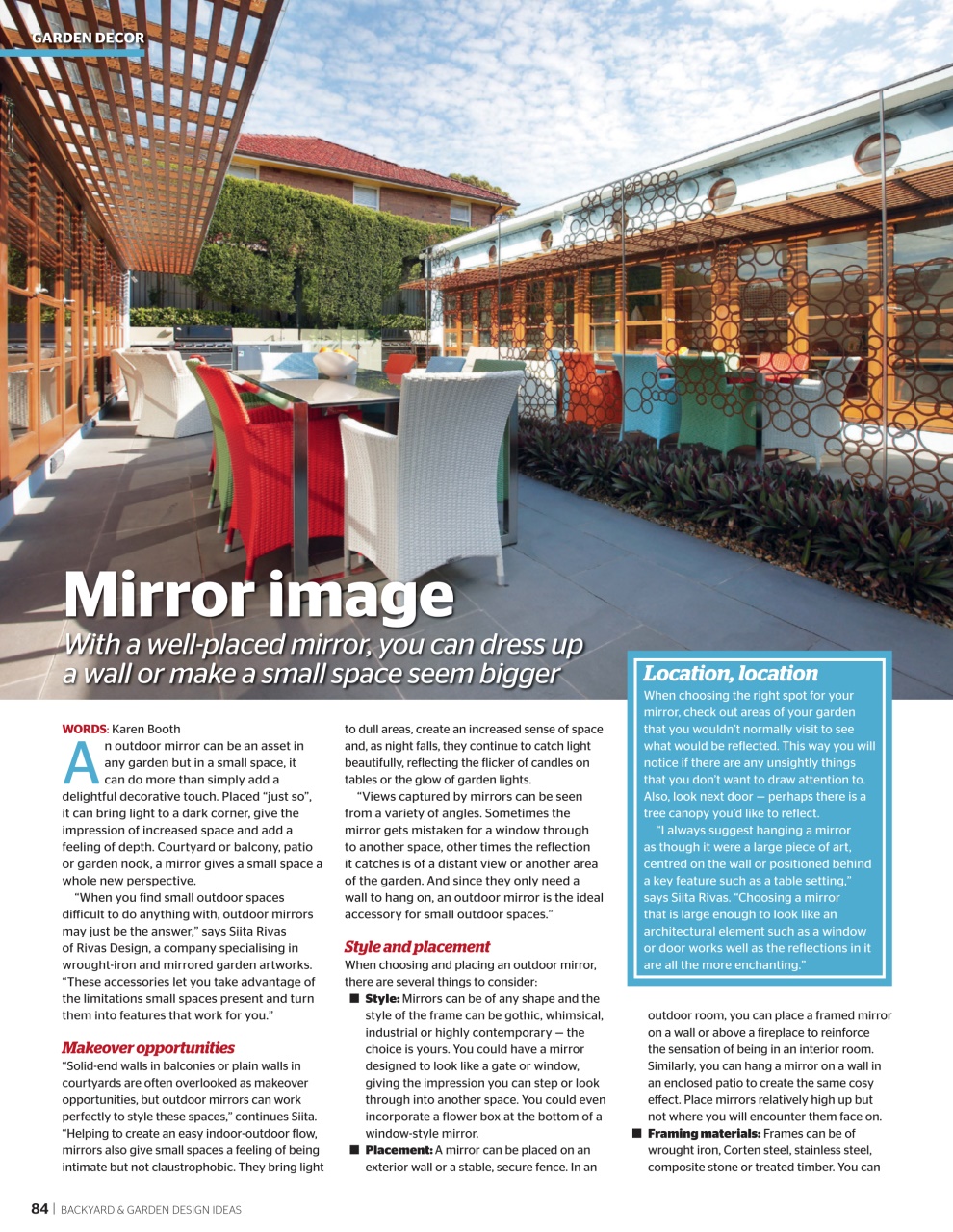 Backyard & Outdoor Living Preview Pages