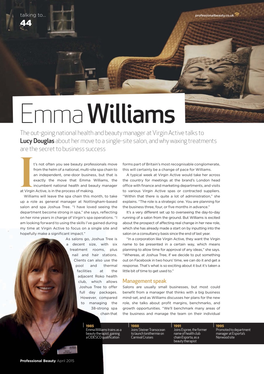 Professional Beauty Preview Pages