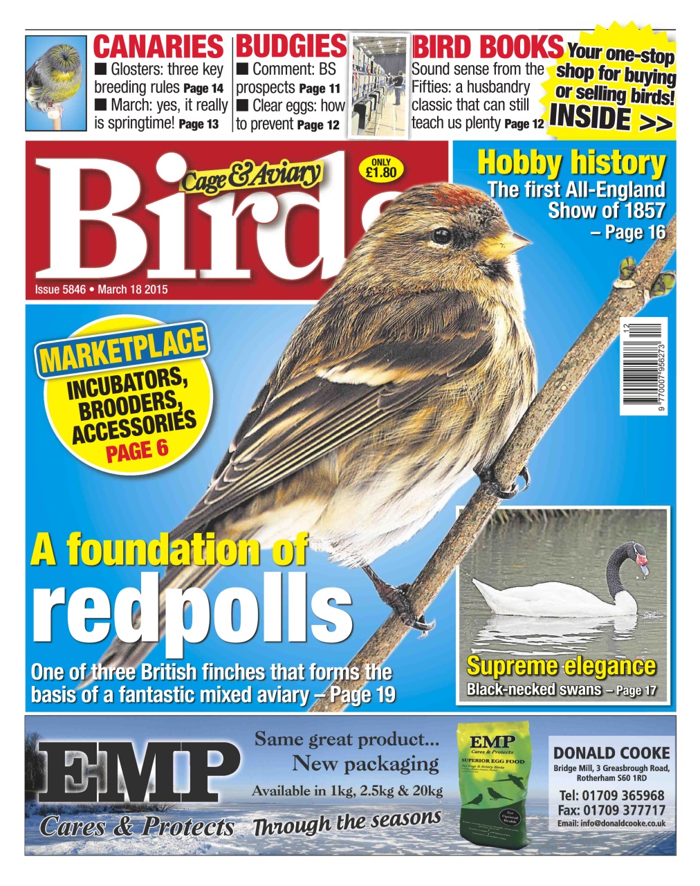 Cage & Aviary Birds Preview Pages