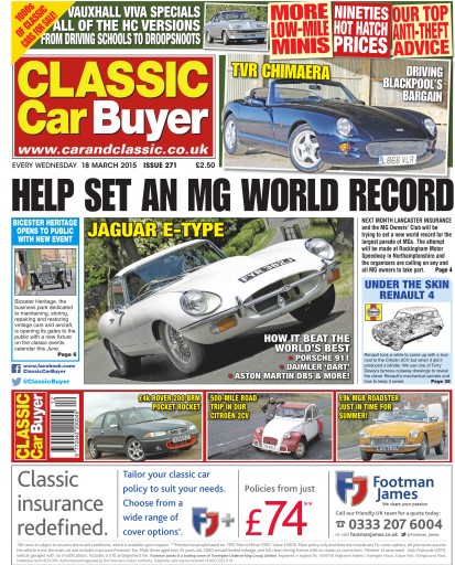 Classic Car Buyer issue 