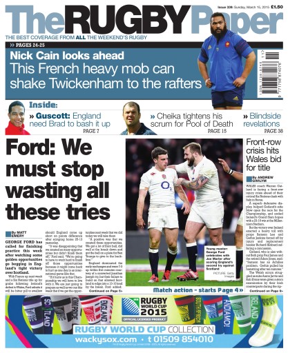 The Rugby Paper issue 