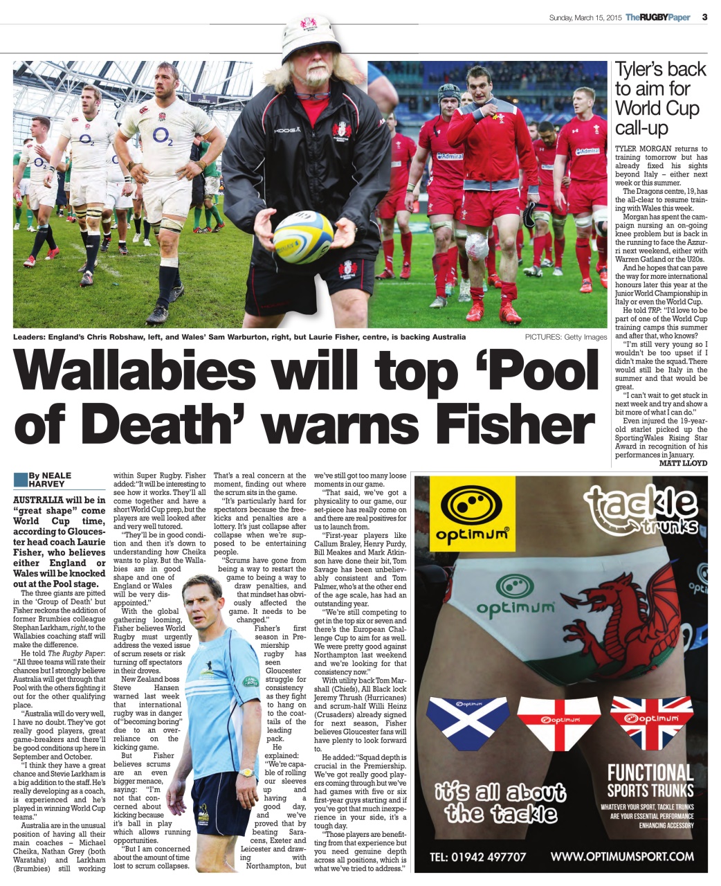The Rugby Paper Preview Pages