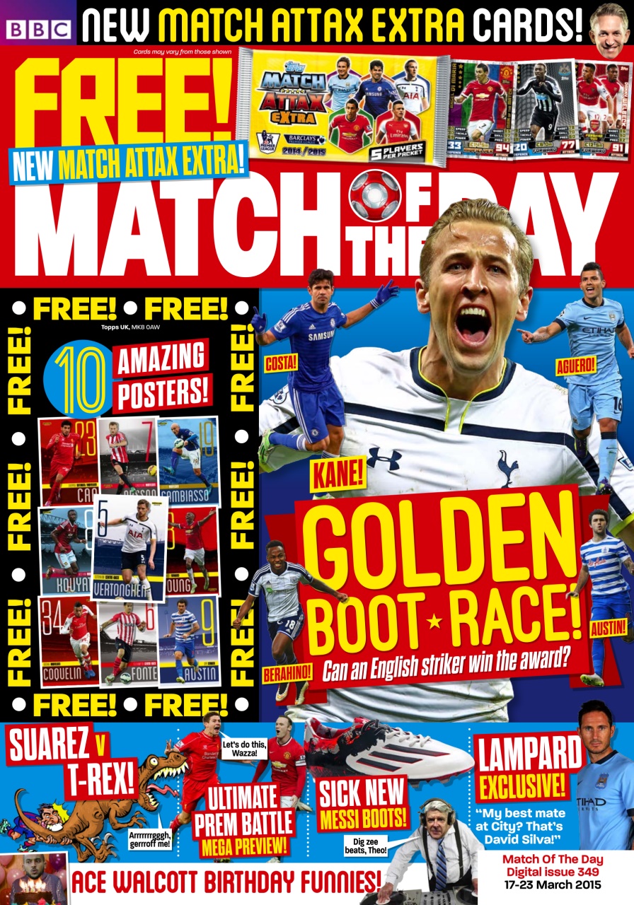 Match of the Day Preview Pages
