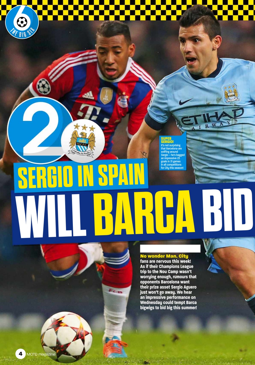 Match of the Day Preview Pages