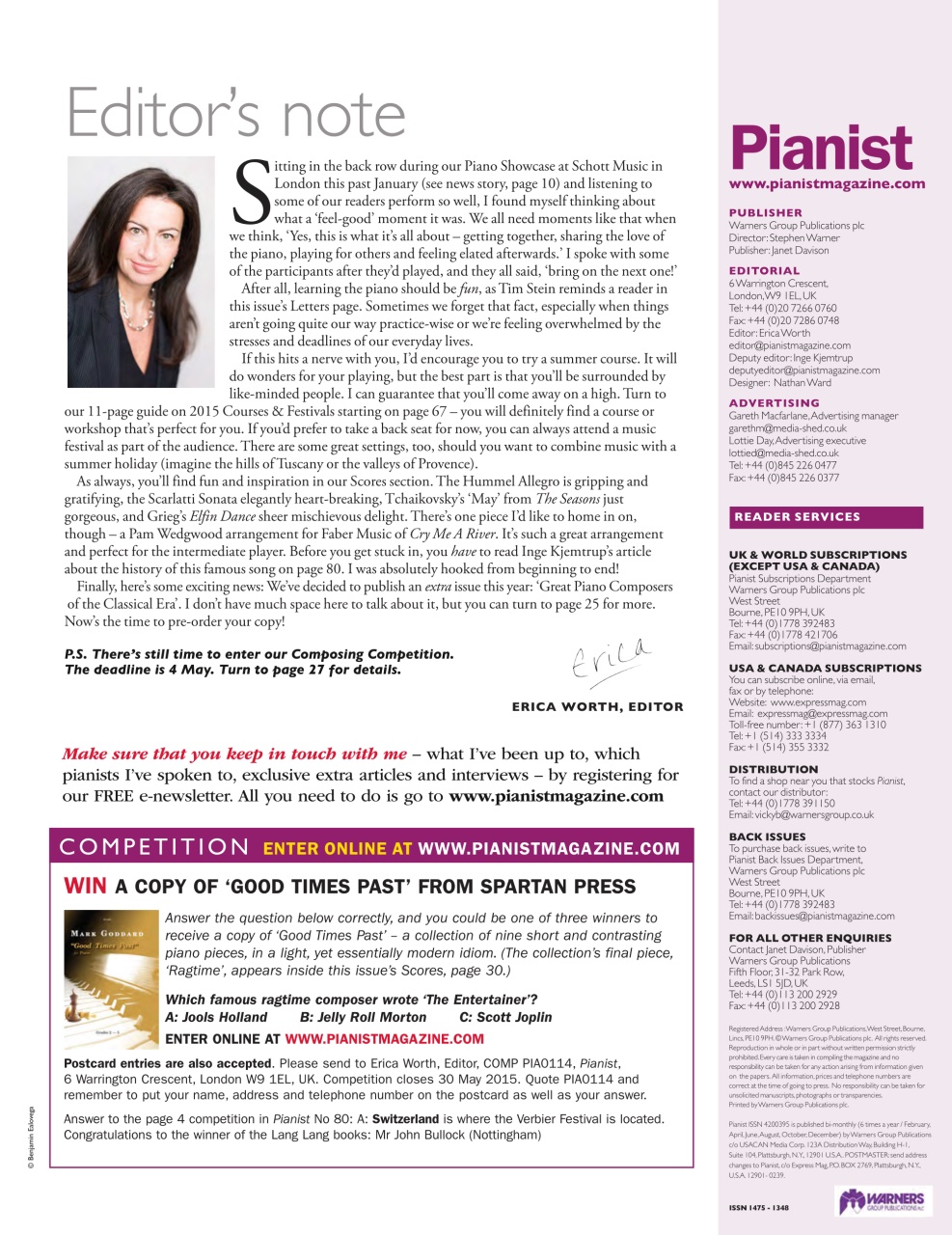 Pianist Preview Pages