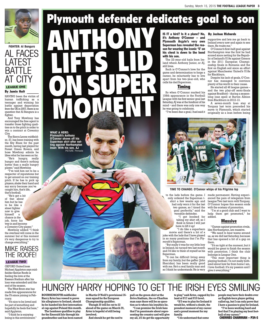 The Football League Paper Preview Pages