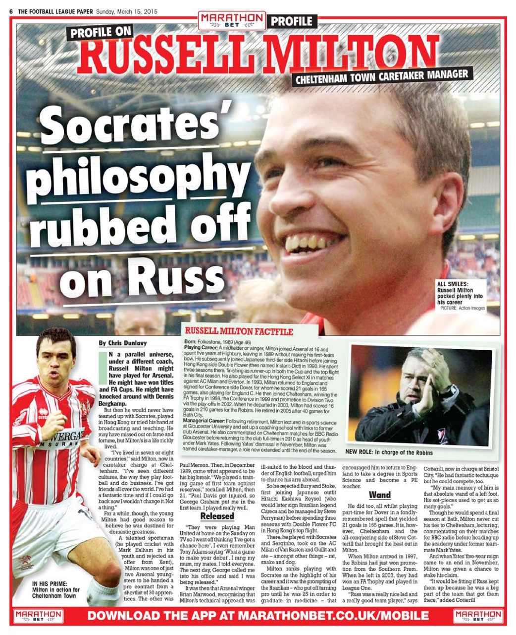 The Football League Paper Preview Pages