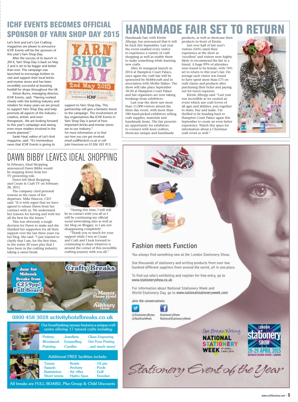 Craft Business Preview Pages