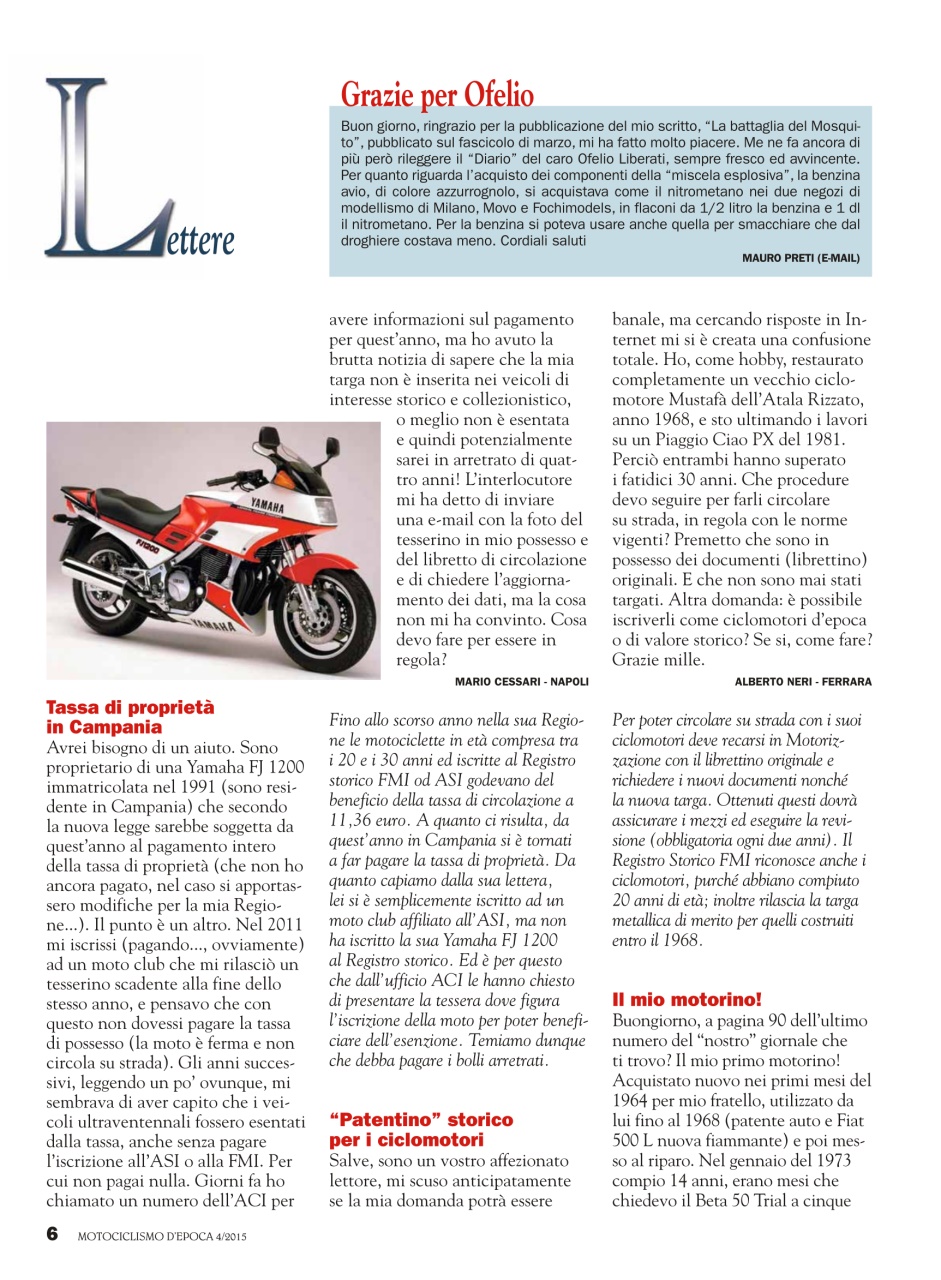Motociclismo d'Epoca Preview Pages