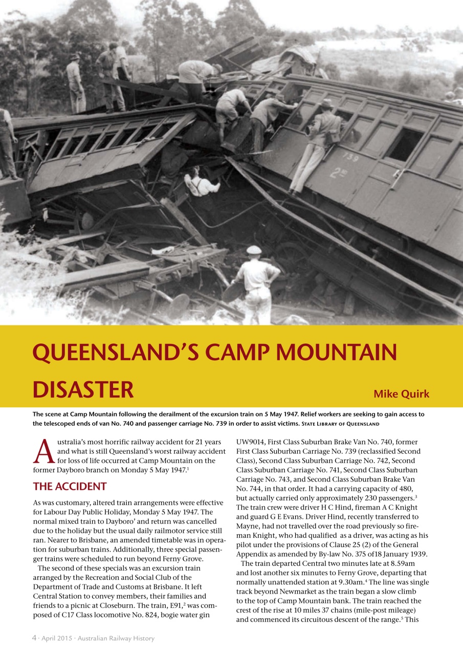 Australian Railway History Preview Pages