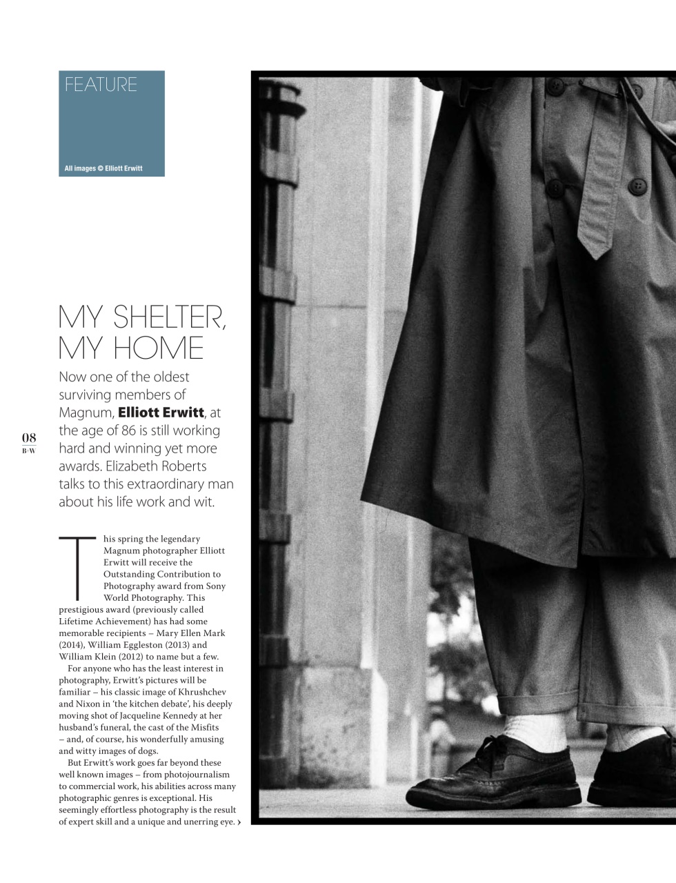 Black+White Photography Preview Pages