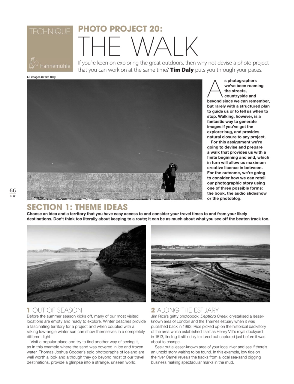 Black+White Photography Preview Pages