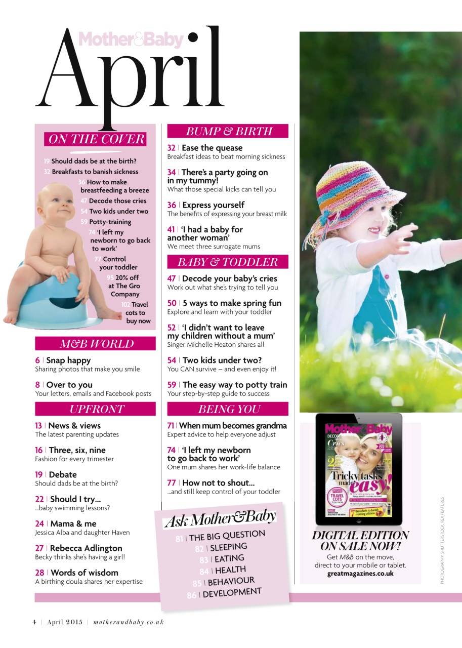 Mother & Baby Preview Pages