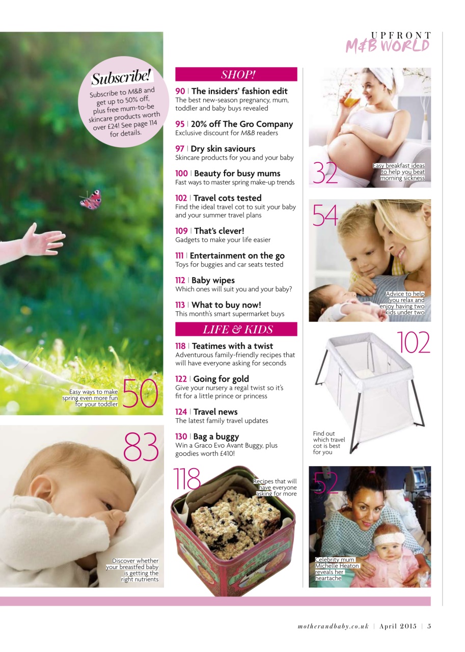 Mother & Baby Preview Pages