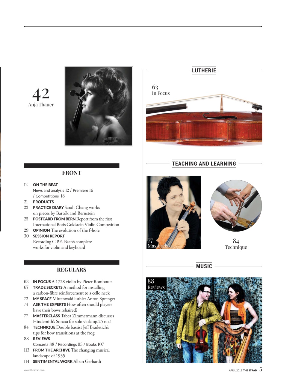 The Strad Preview Pages