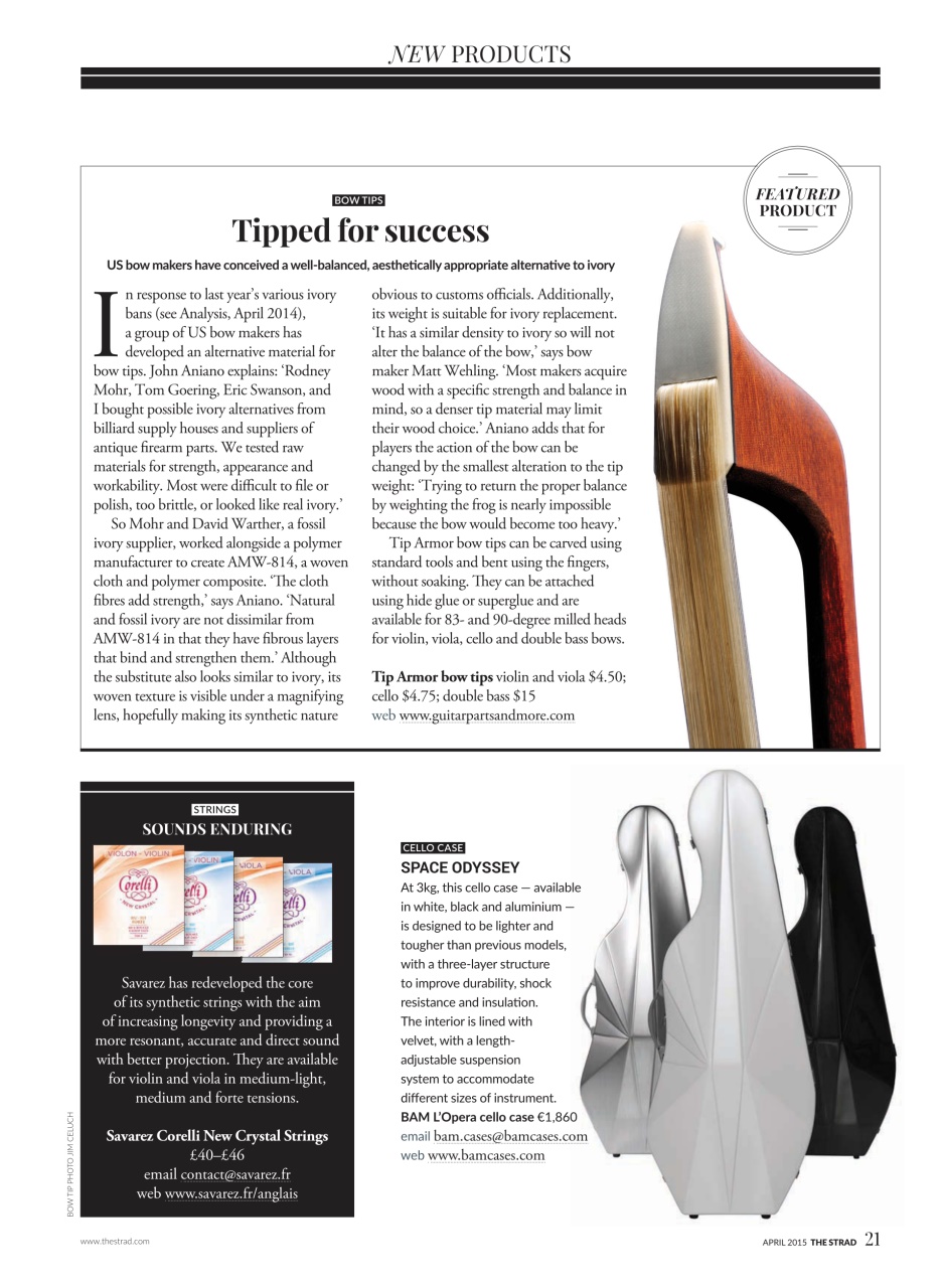 The Strad Preview Pages