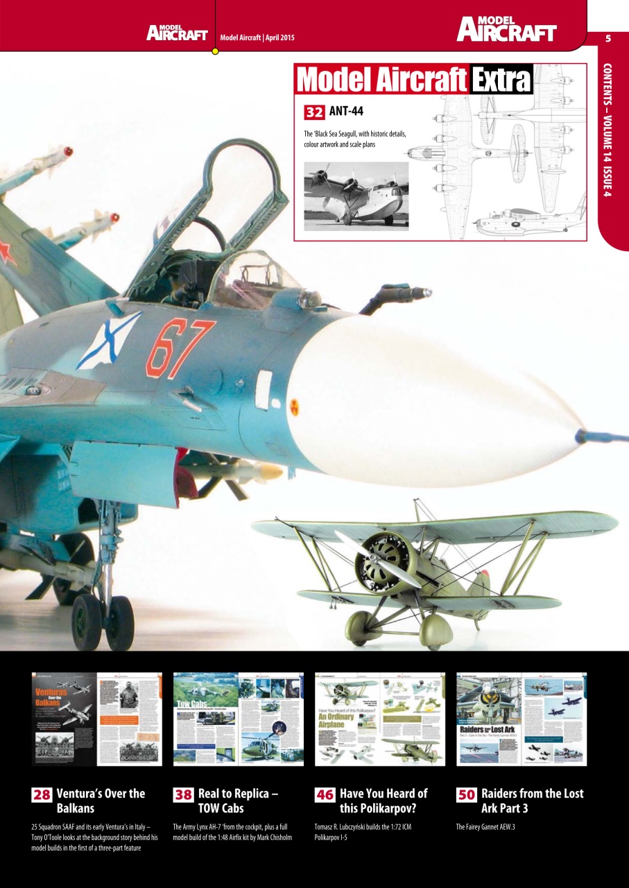 Model Aircraft Preview Pages