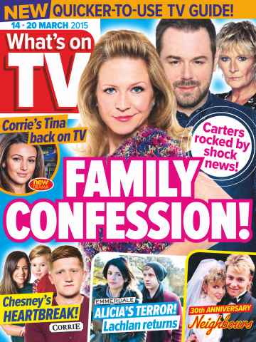 What's on TV issue 14th March 2015
