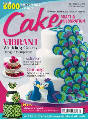 Cake Decoration & Sugarcraft Magazine issue May 2015