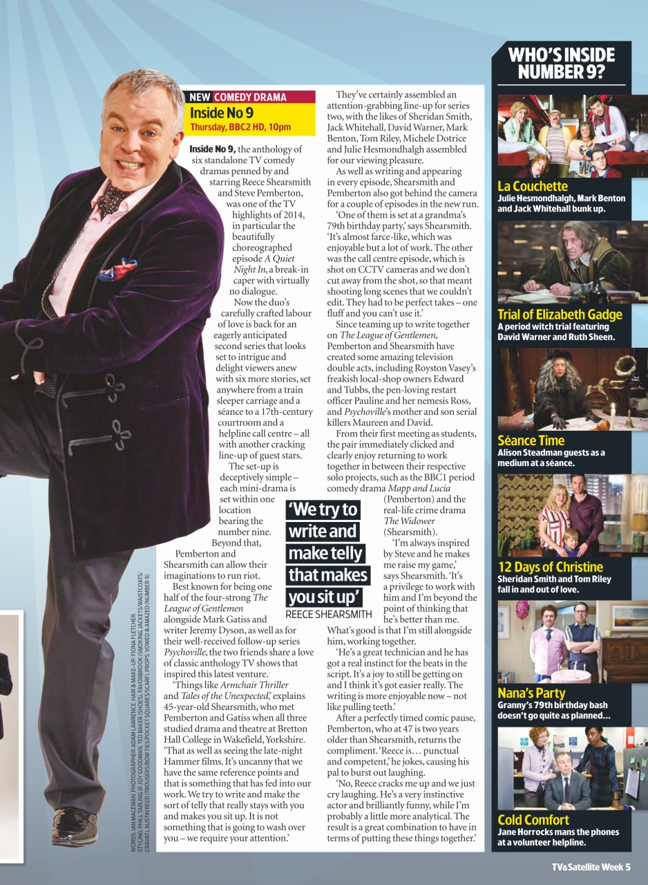 TV & Satellite Week Preview Pages