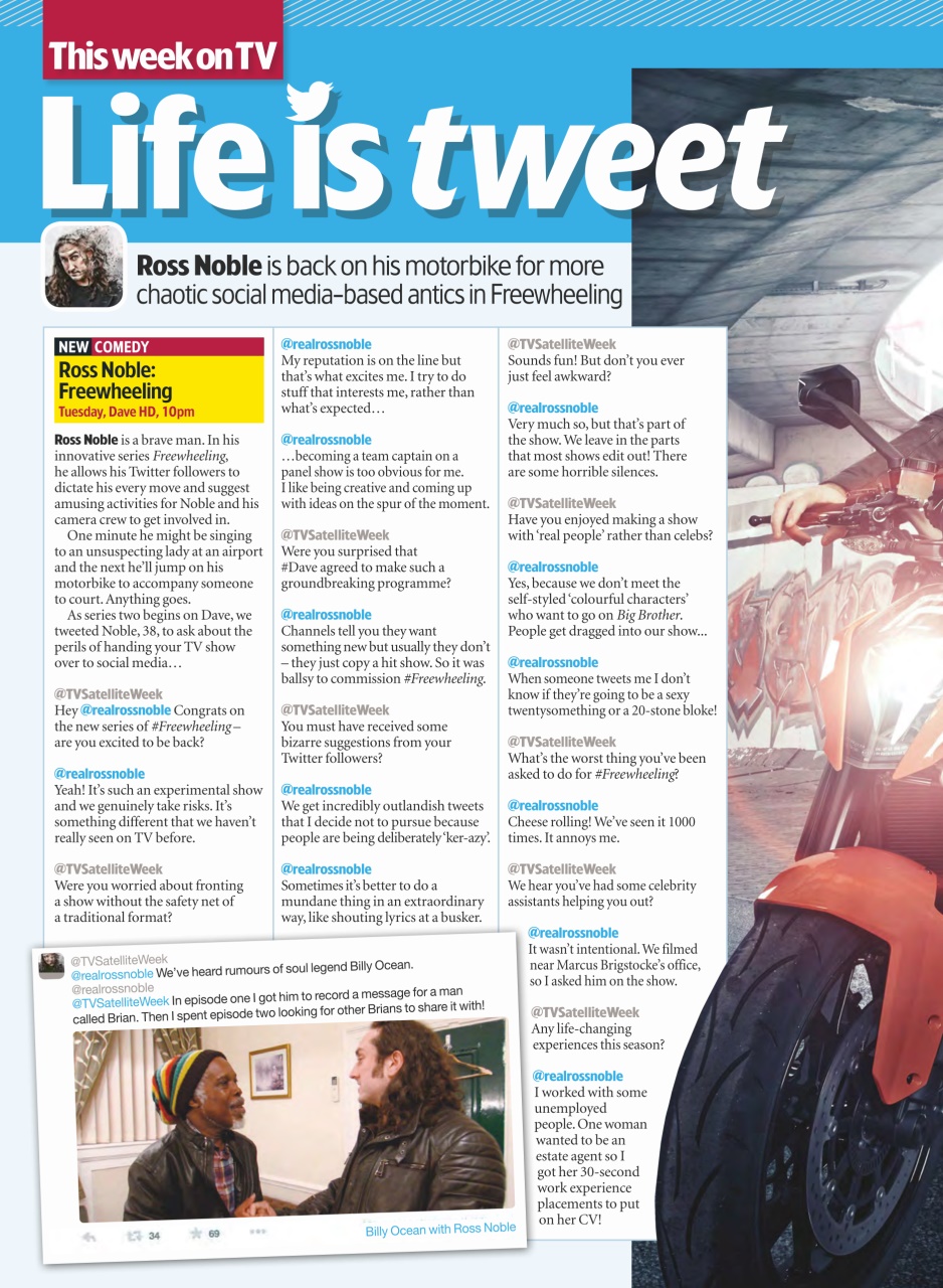 TV & Satellite Week Preview Pages