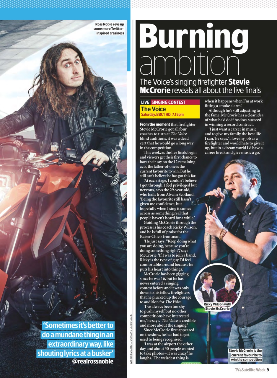 TV & Satellite Week Preview Pages