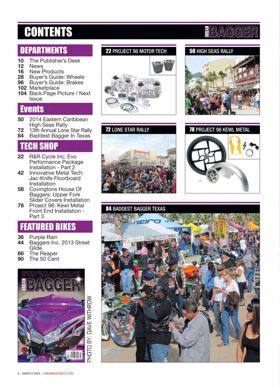 Urban Bagger Preview Pages