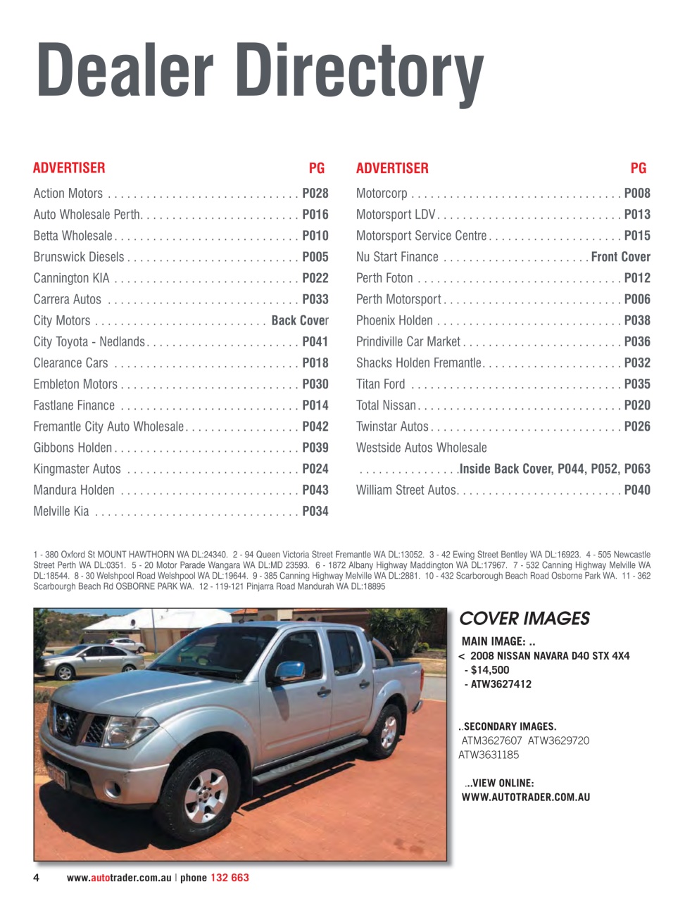 AutoTrader Preview Pages