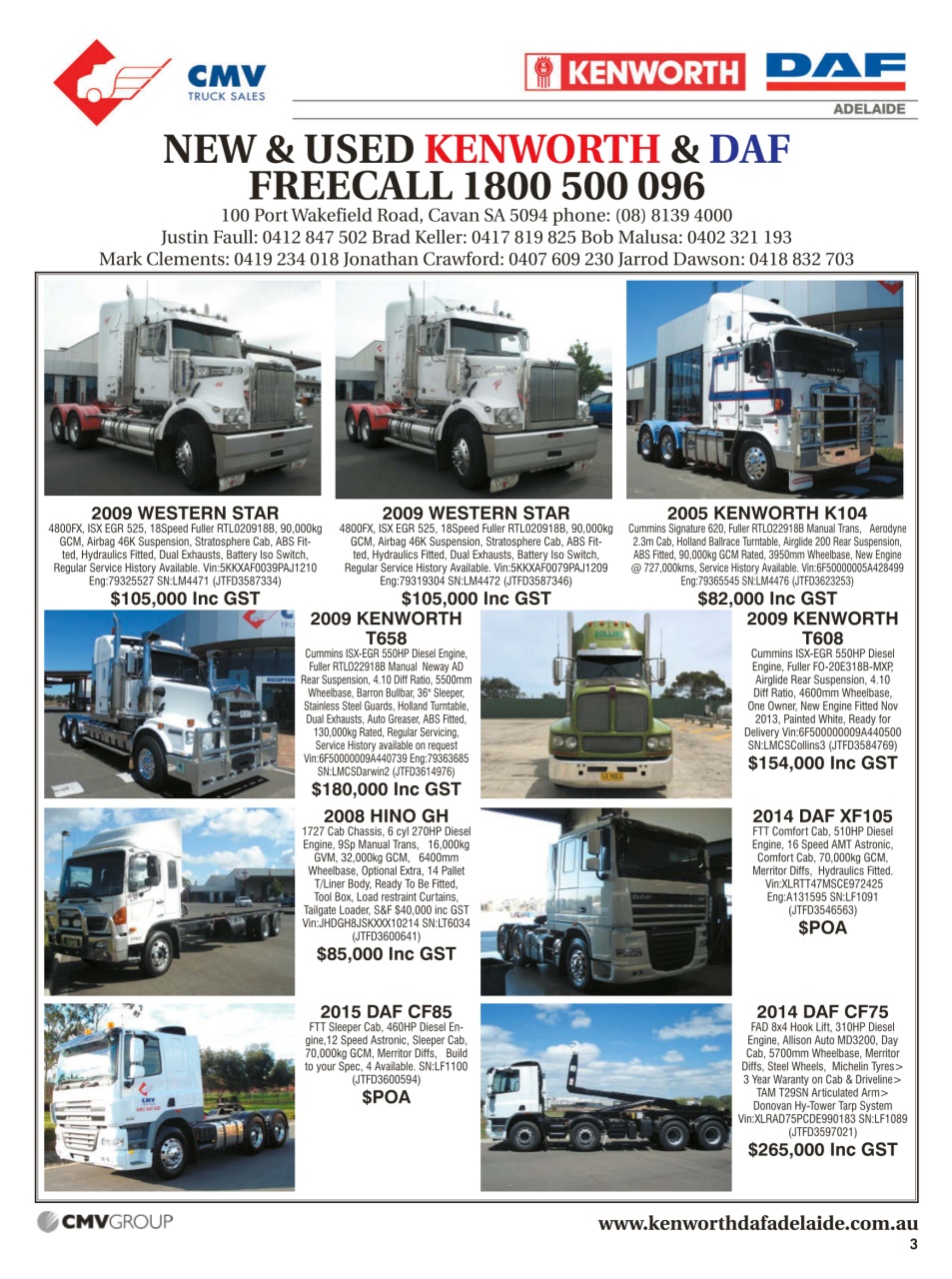 JUST TRUCKS Preview Pages