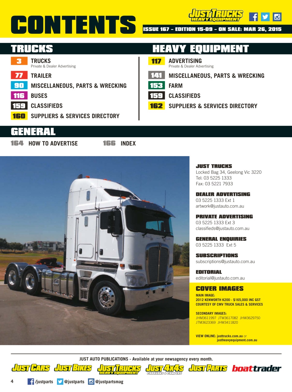 JUST TRUCKS Preview Pages