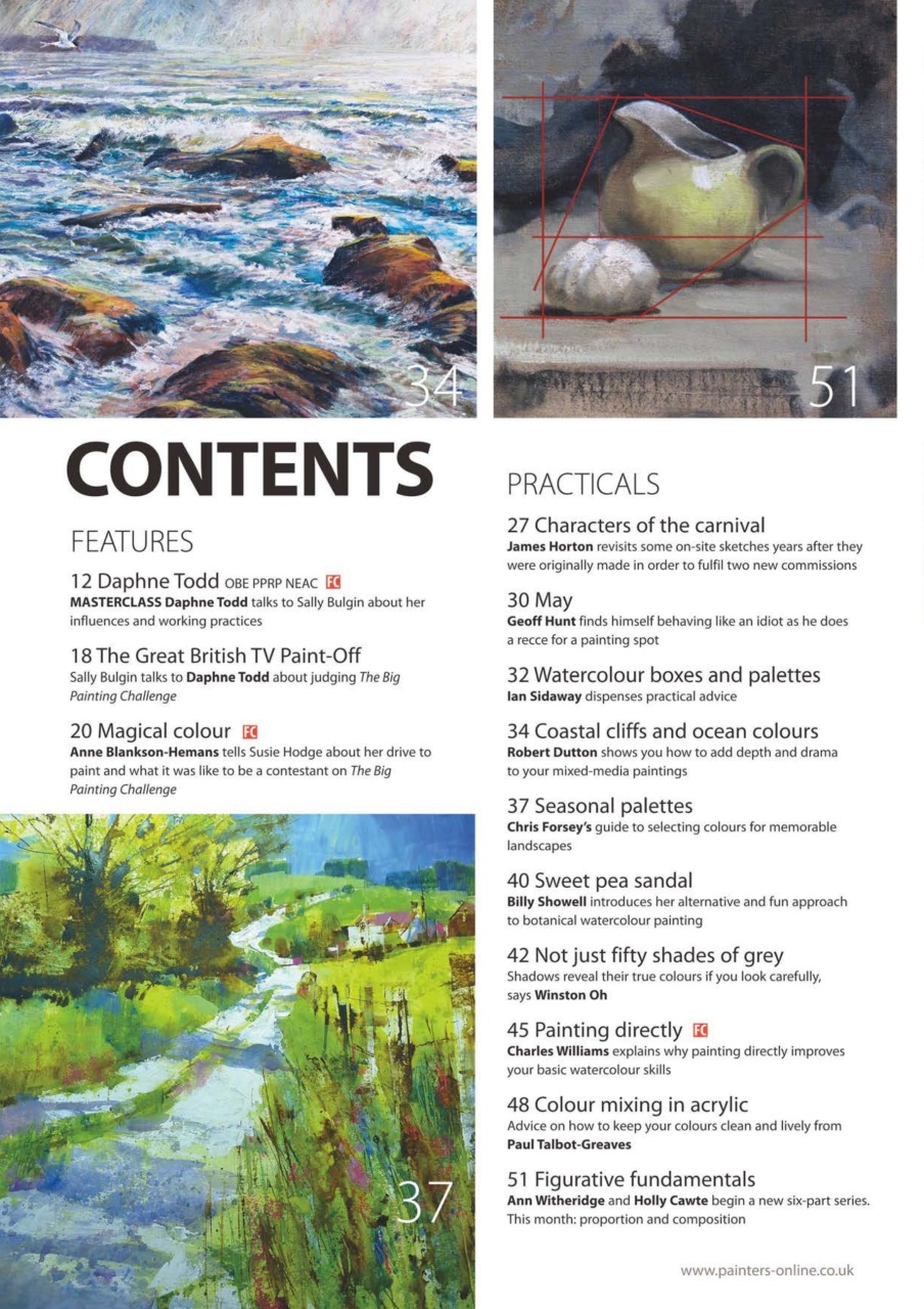 The Artist Preview Pages