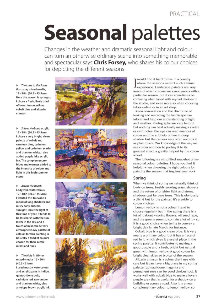 The Artist Preview Pages