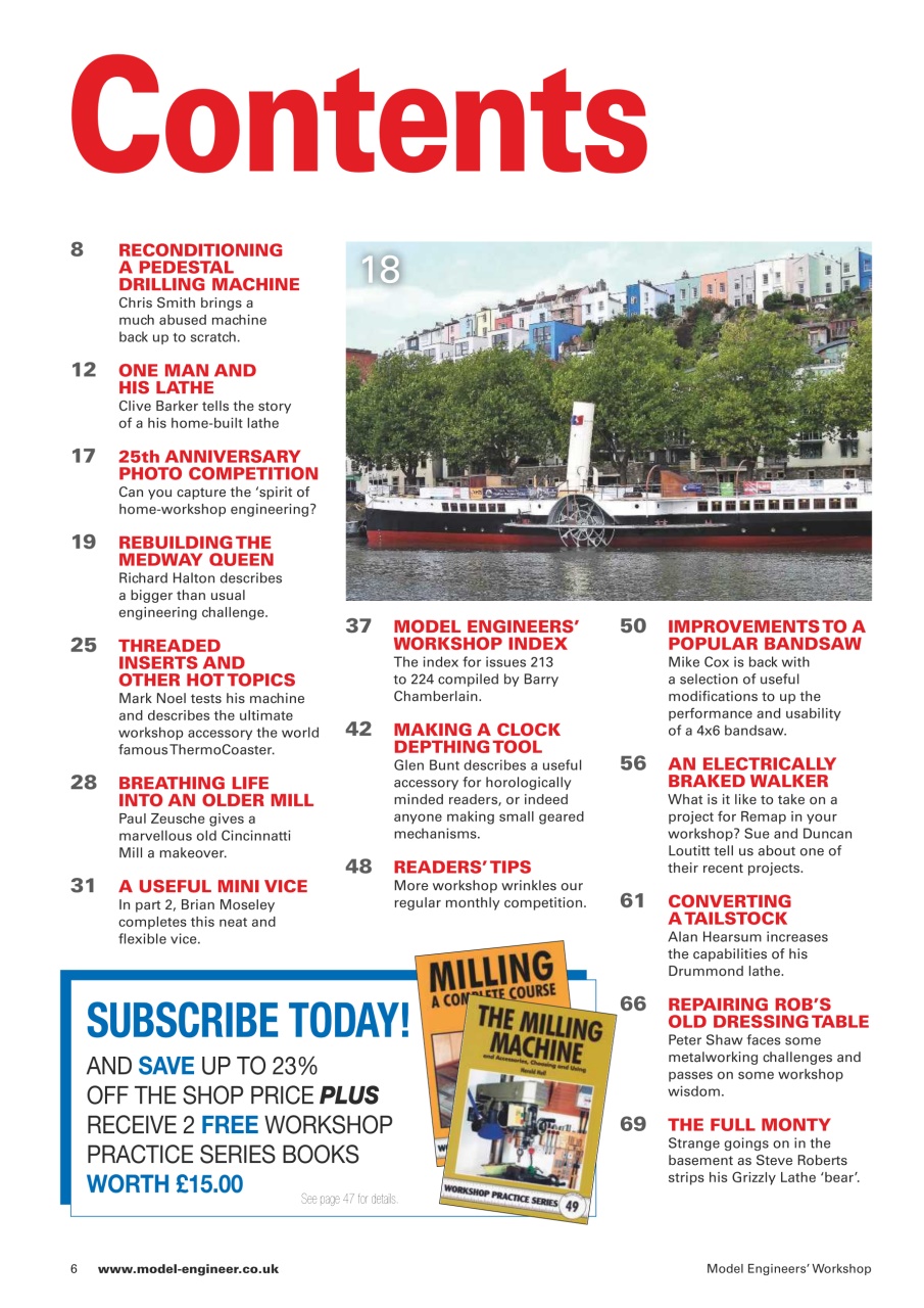 Model Engineer & Workshop Magazine Preview Pages