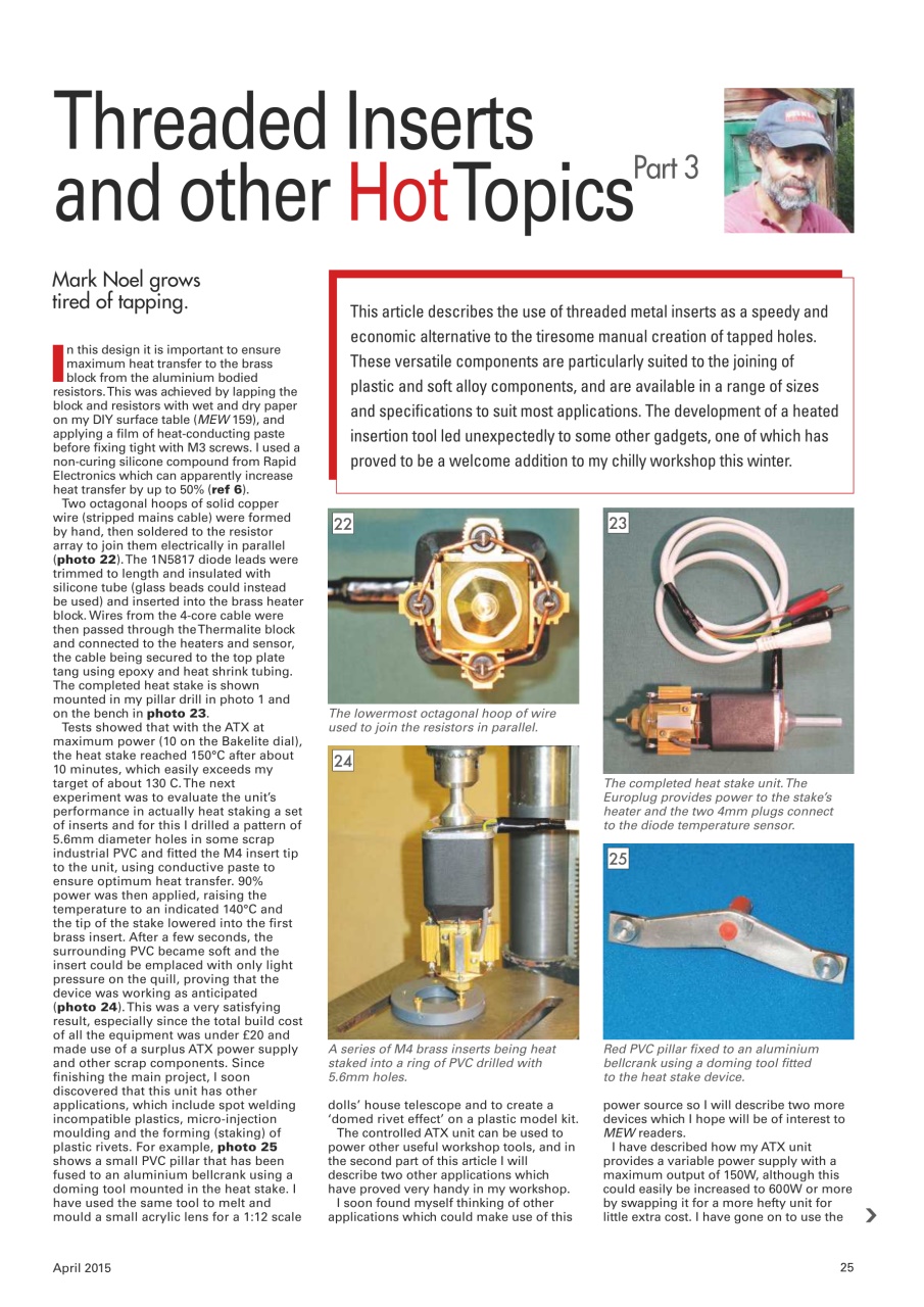 Model Engineer & Workshop Magazine Preview Pages