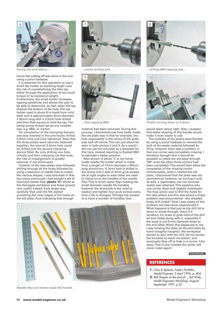 Model Engineer & Workshop Magazine Preview Pages