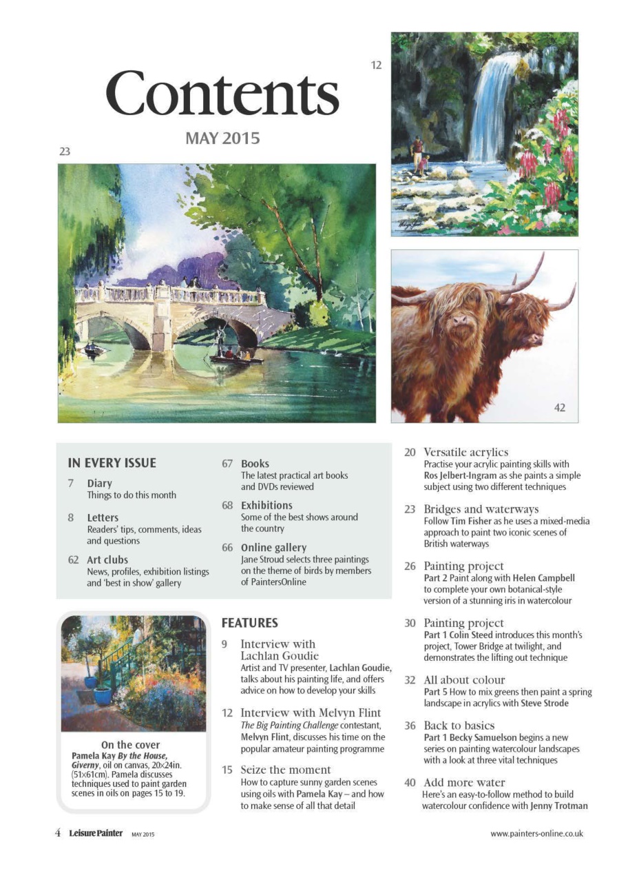 Leisure Painter & The Artist Preview Pages