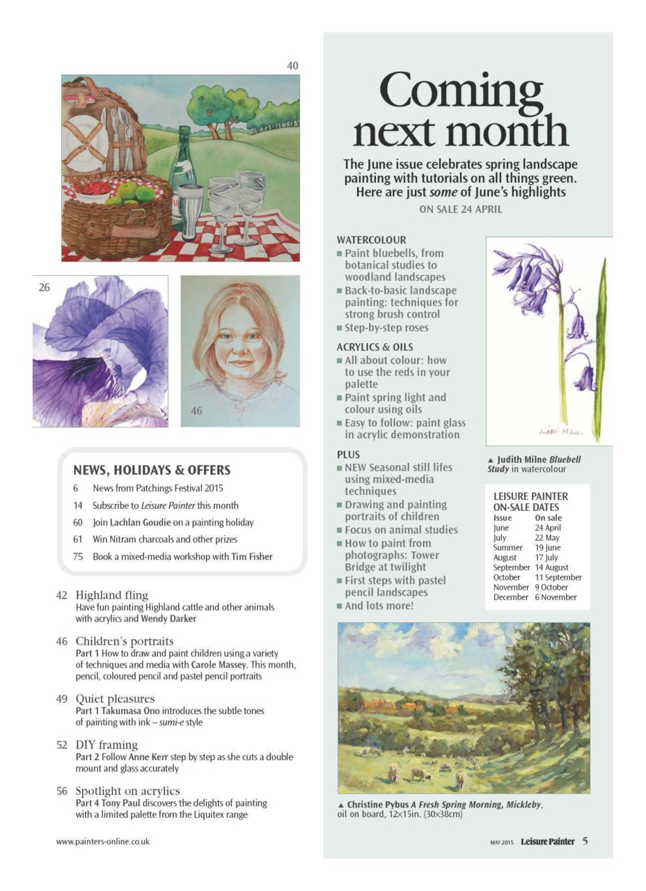 Leisure Painter & The Artist Preview Pages