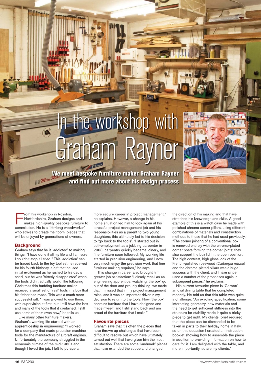 Furniture & Cabinetmaking Preview Pages